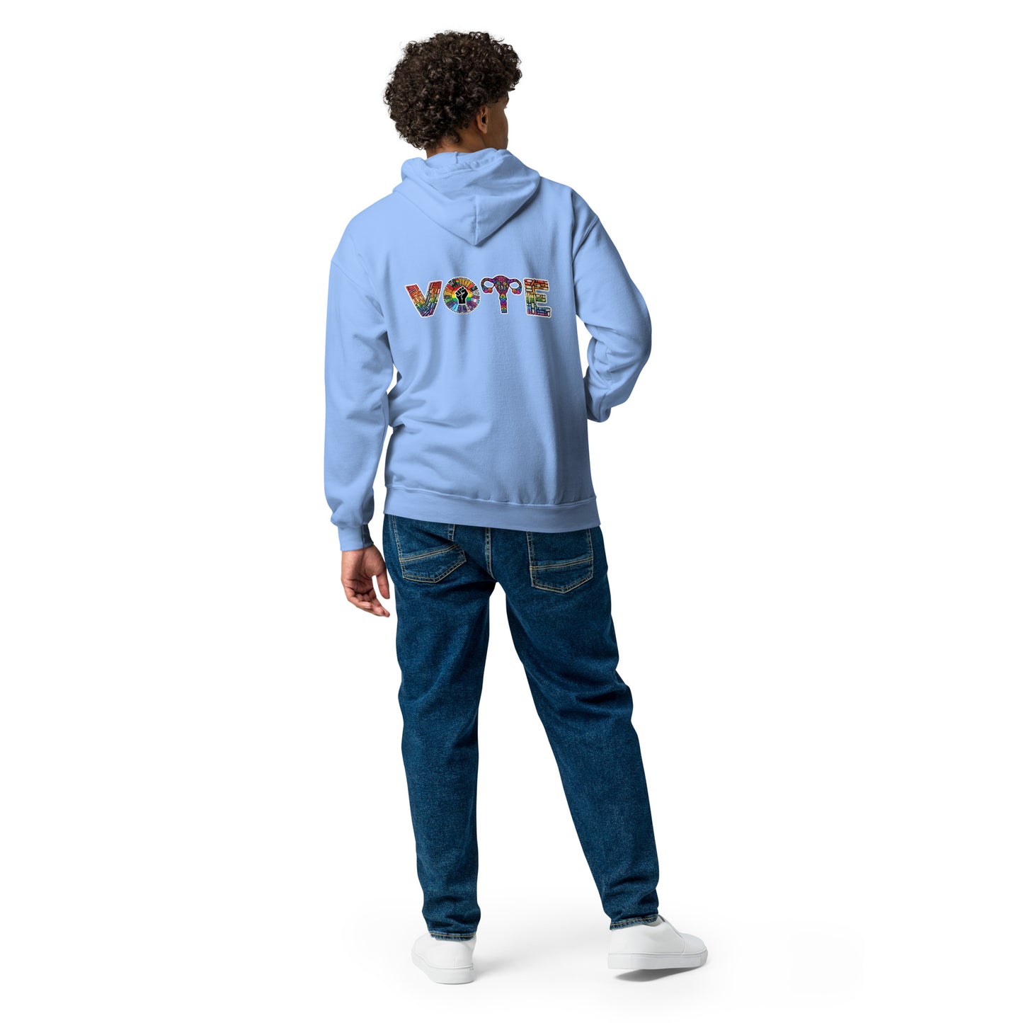 Vote Unisex heavy blend zip hoodie