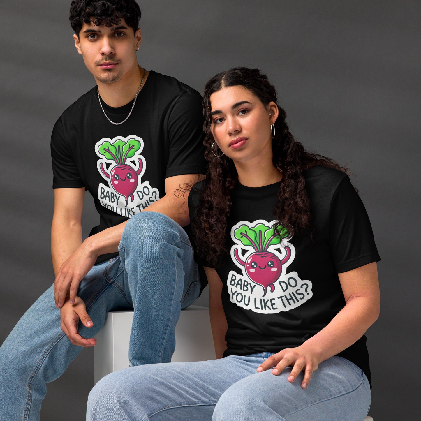 Baby do you like this Beet Unisex staple eco t-shirt