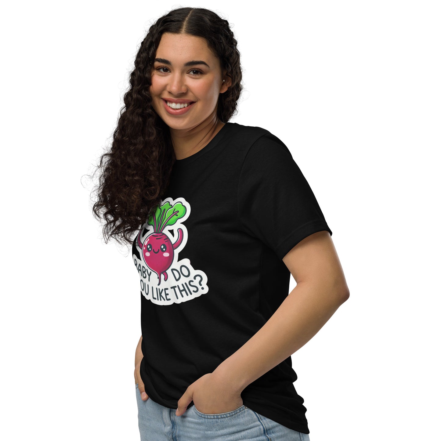 Baby do you like this Beet Unisex staple eco t-shirt