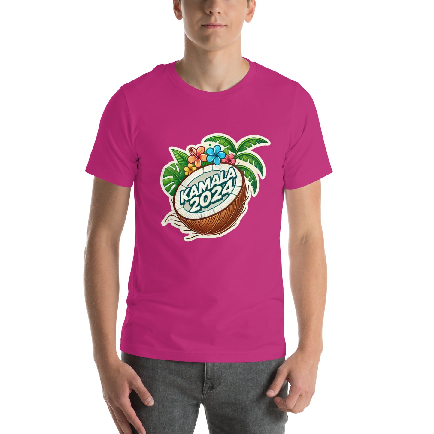 Kamala 2024 coconut tree unisex Tee