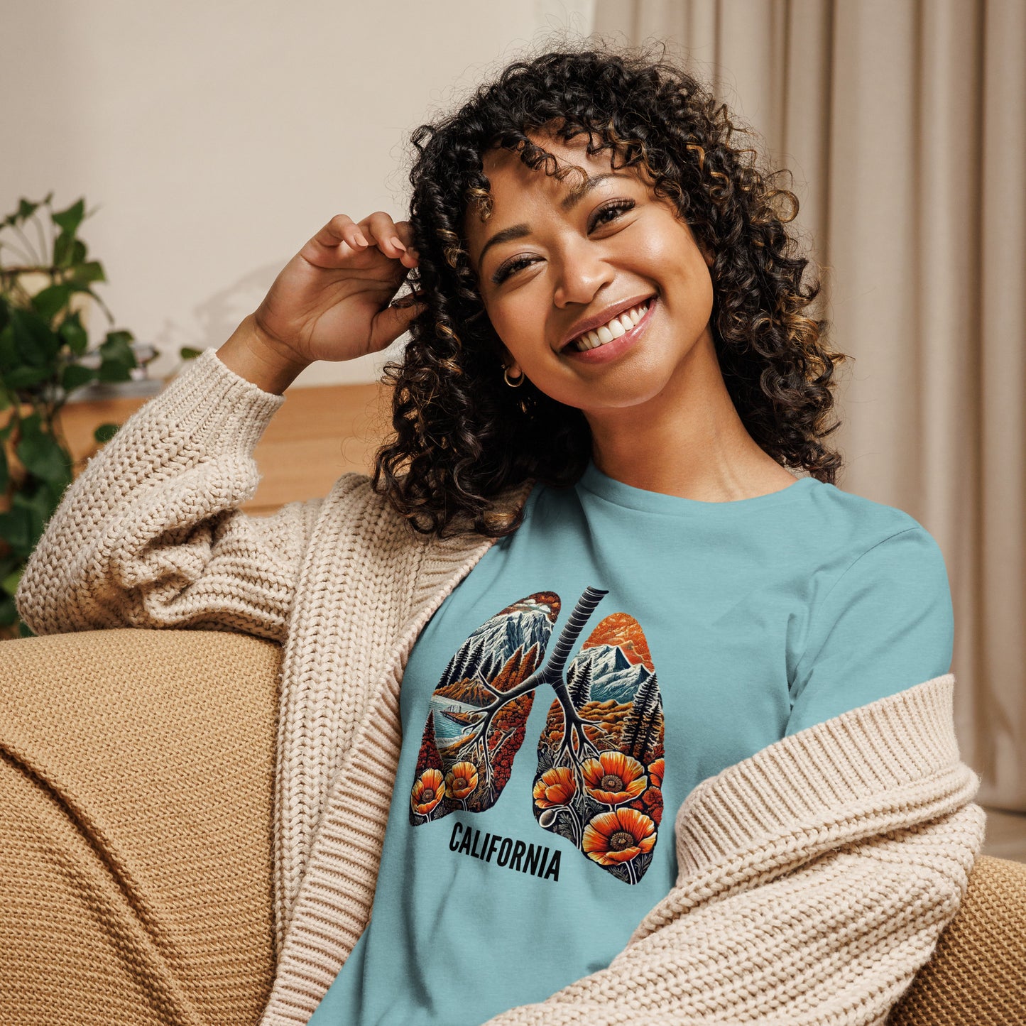 Breath of California Women's Relaxed T-Shirt