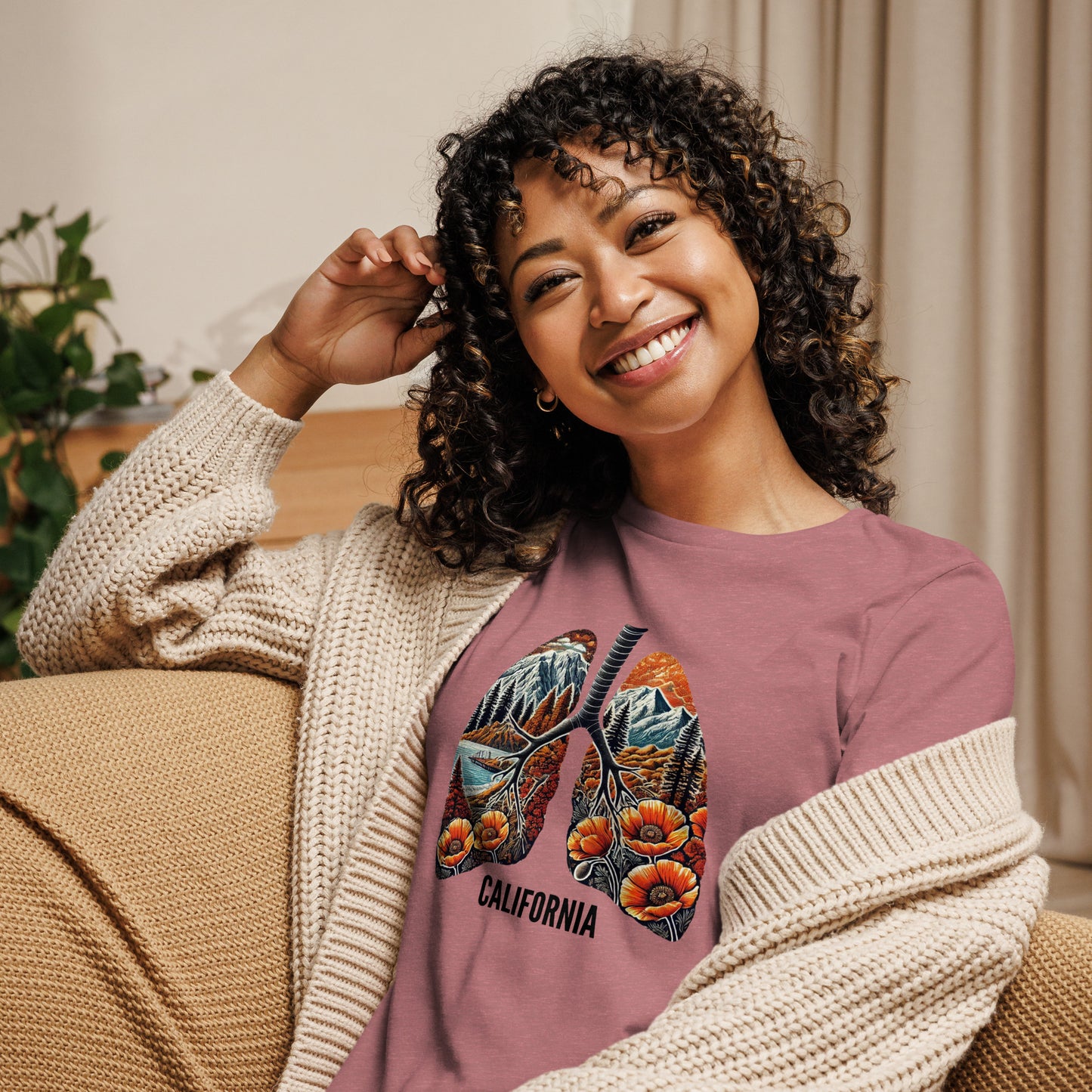 Breath of California Women's Relaxed T-Shirt