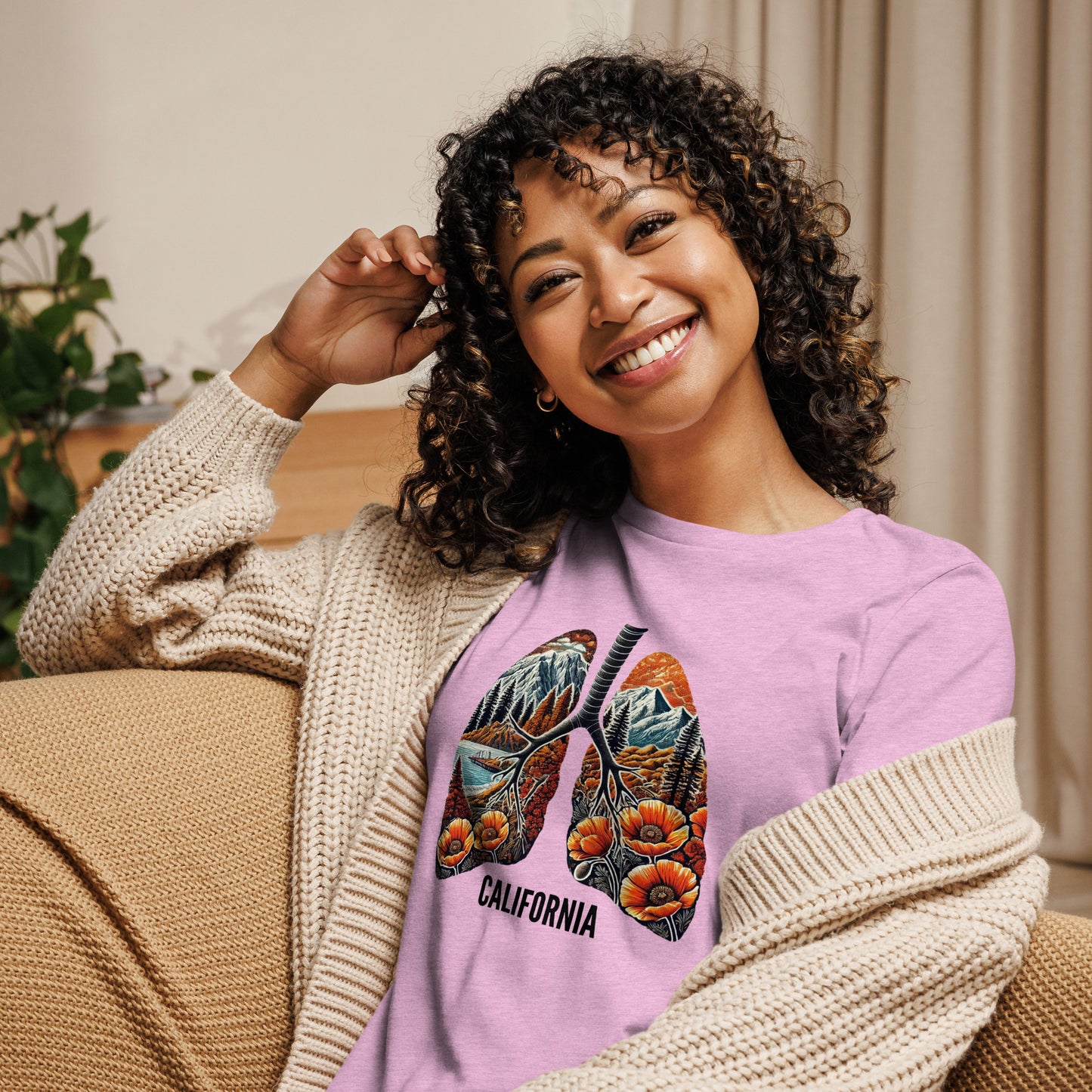 Breath of California Women's Relaxed T-Shirt