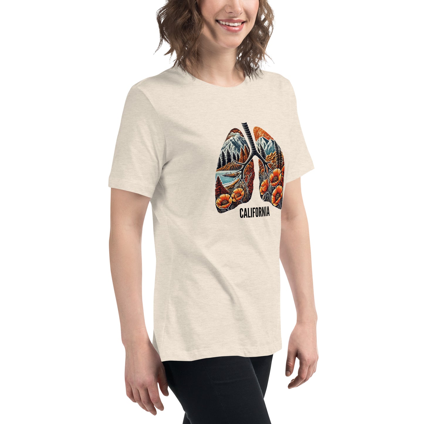 Breath of California Women's Relaxed T-Shirt