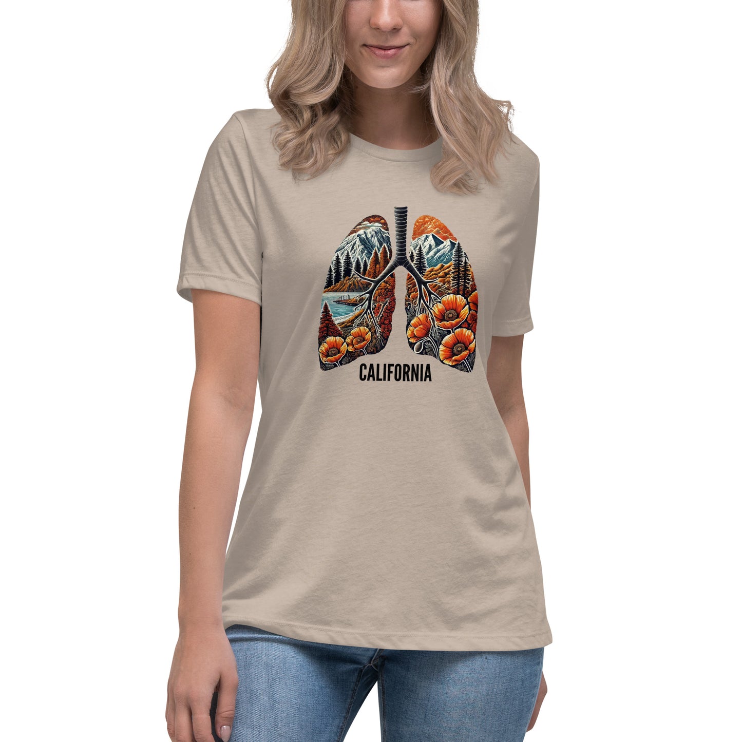 Breath of California Women's Relaxed T-Shirt