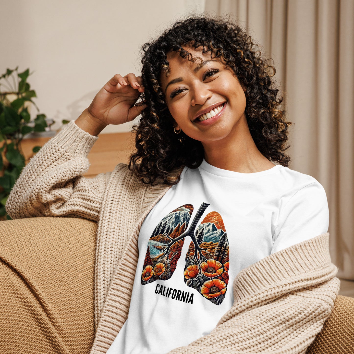 Breath of California Women's Relaxed T-Shirt